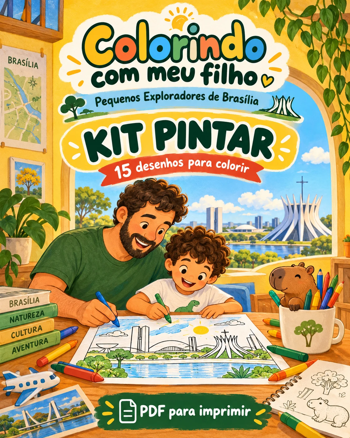 Capa do Kit Pintar