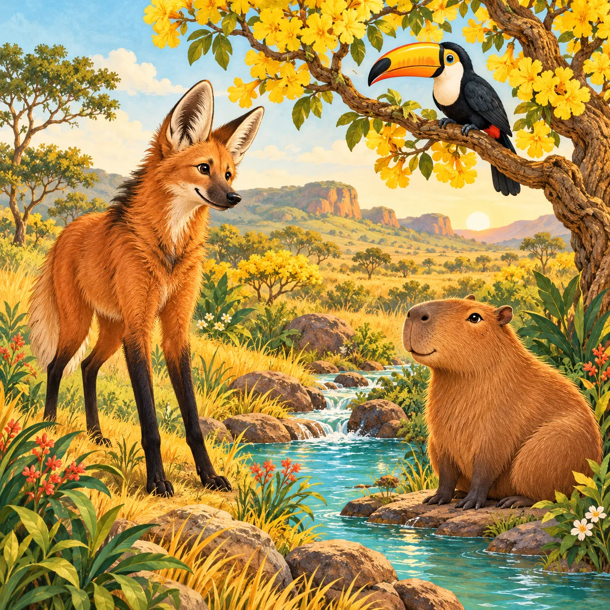 Bichos e natureza do Cerrado